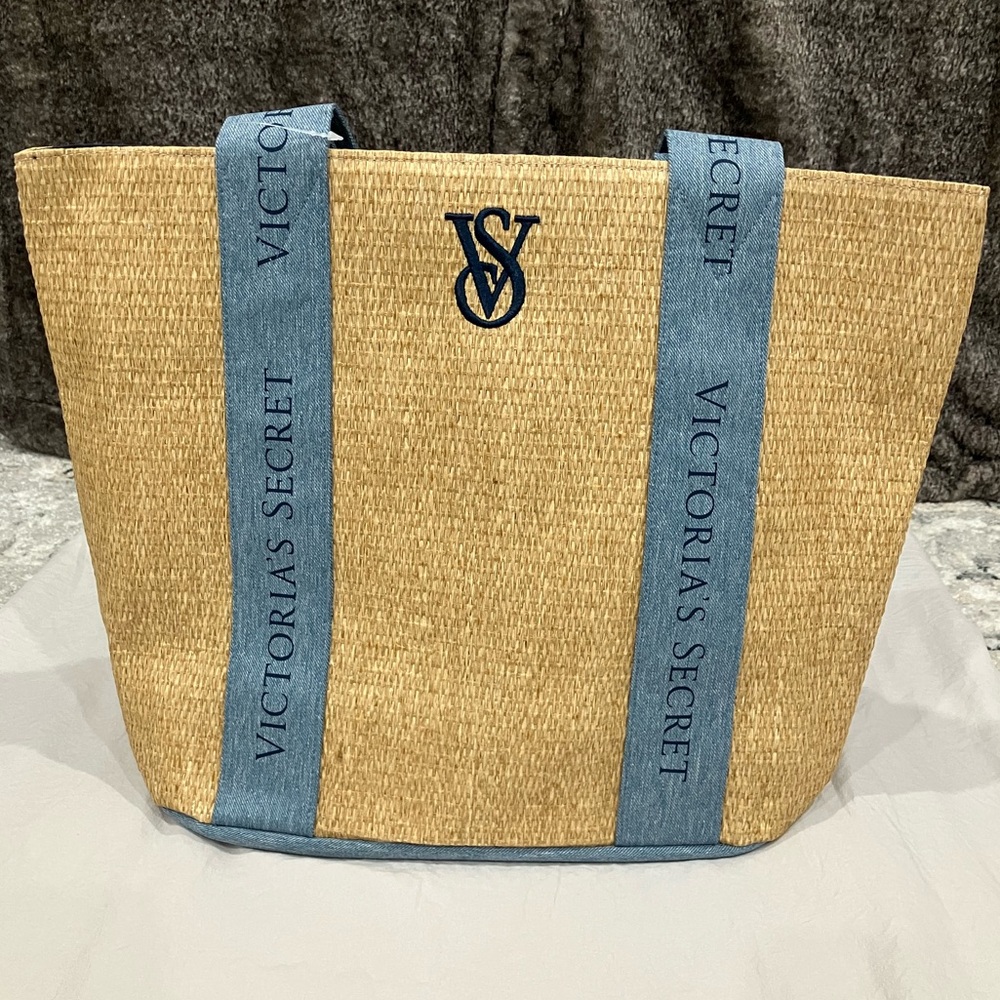 Victoria’s Secret Straw Tote Bag